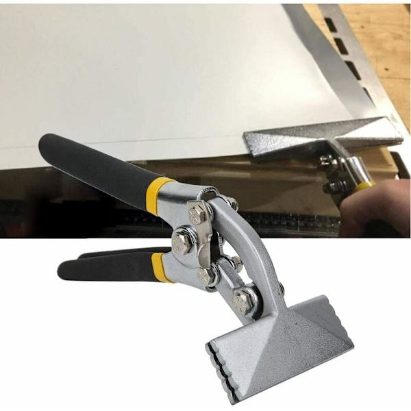 Tang for håndbøying av metallplater, tang for rett bøying. Manuelt verktøy for bøying av plater, tang for bøying av plater. Verktøy for flating.