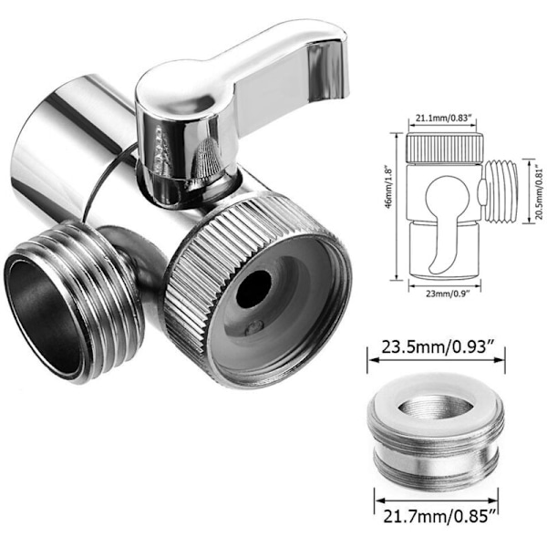 Duschhuvud, Hårtvättssats, Handduschspray, Hembadrum, Kranomvandlaradapter, Tillbehör, Hårtvättssats