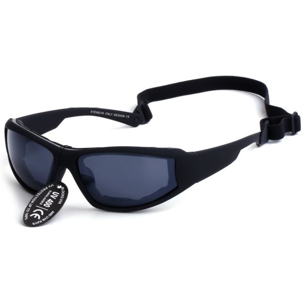Sportsbriller UV400 beskyttende motorsykkel/sykkelsolbriller polariserte skibriller