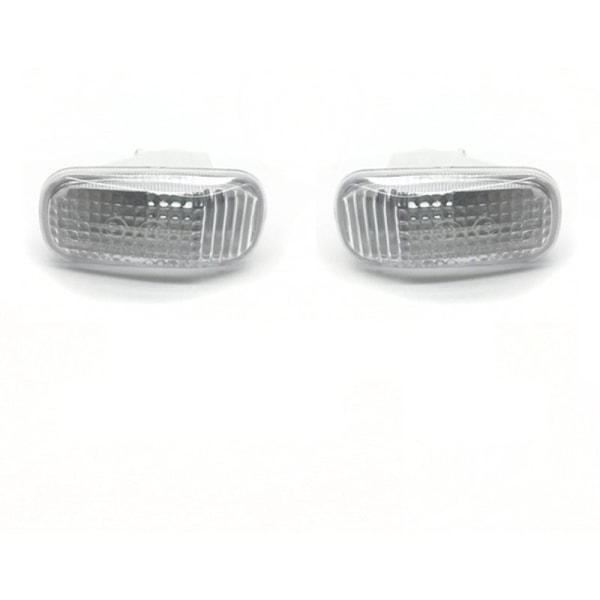Sideblinklys - Mud Marker Lampe Velegnet til City Stream Odyssey -V FIT JAZZ 2002-2014 Hvid