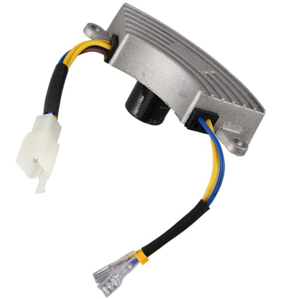 Grå 2KW-3KW Automatisk Benzingenerator AVR Spændingsregulator Aluminium Skal