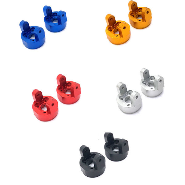 2 stk. C-Hub støttehjul i metall for Yikong YK4102 YK4103 YK6101 YK4082 fjernstyrt bil oppgradering, 1