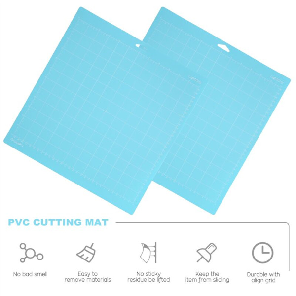 5-pack skärmattor för Maker 3/Maker/Explore 3/Air 2/Air/One (12x12 tum) Quiltade Cricket-mattor