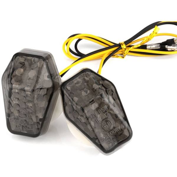 Motorsykkel 2 stk serie LED Flush Mount blinklys baklys blinklyslys for GSX 1250 F