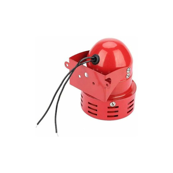 Siren Alarm 220V Kraftig Udendørs Siren Alarm 120dB Rød Motortråd Sirne Metal Horn Industri Båd Alarm Ruikalucky