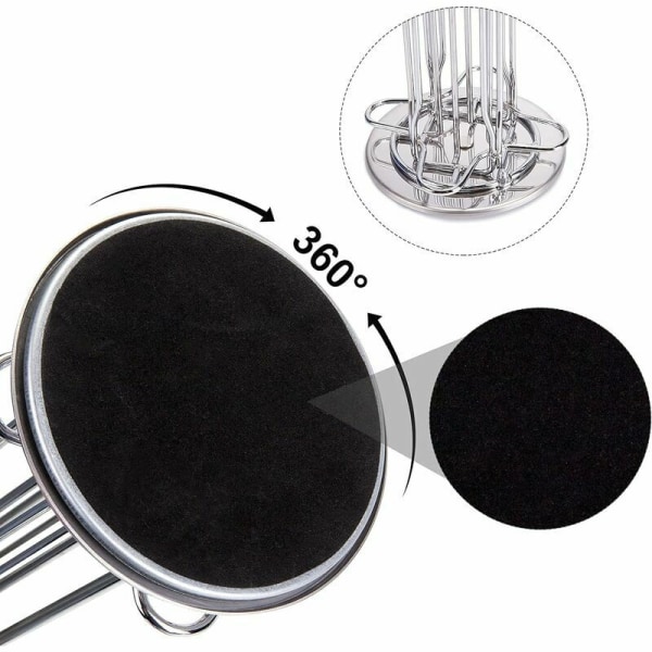 NespressoOriginal Kapselhållare Roterande Dispenser Display Stativ - För 40 Stycken - Original Kapselhållare Förvaringslösning Utrymmesbesparande