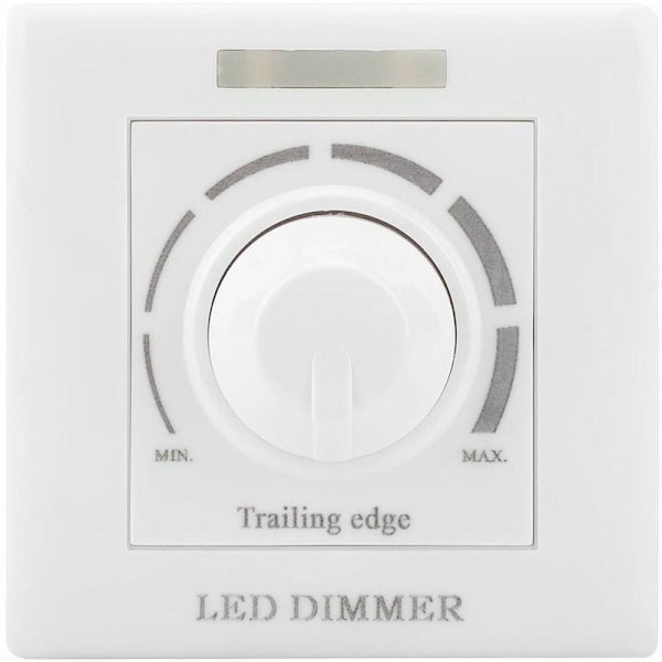 LED-dimmer, 220V 200W med infraröd fjärrkontroll, universell strömbrytare, ljusdimmer, knappbrytare, dimmerbrytare