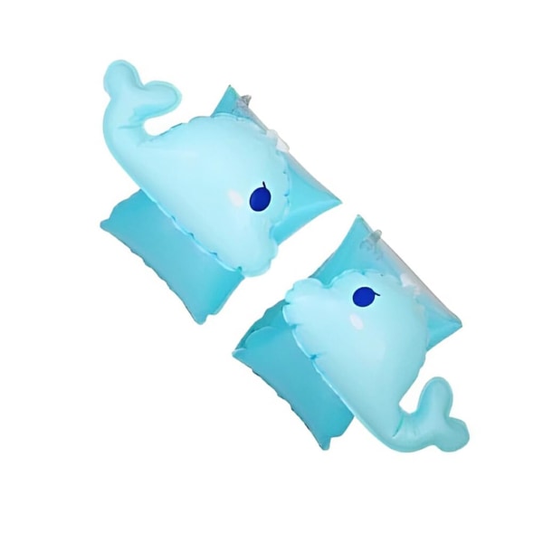Safe Fashion armbind - vandtæt åndbart svømmebassinlegetøj til børn, børne svømmearmbånd, blåhval