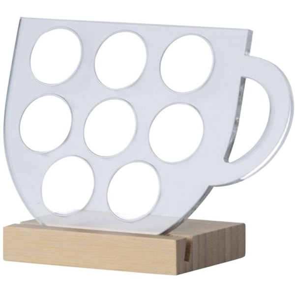 Kaffe Kapselholder Akryl Kapselholder Kaffe Opbevaring Kapselholder