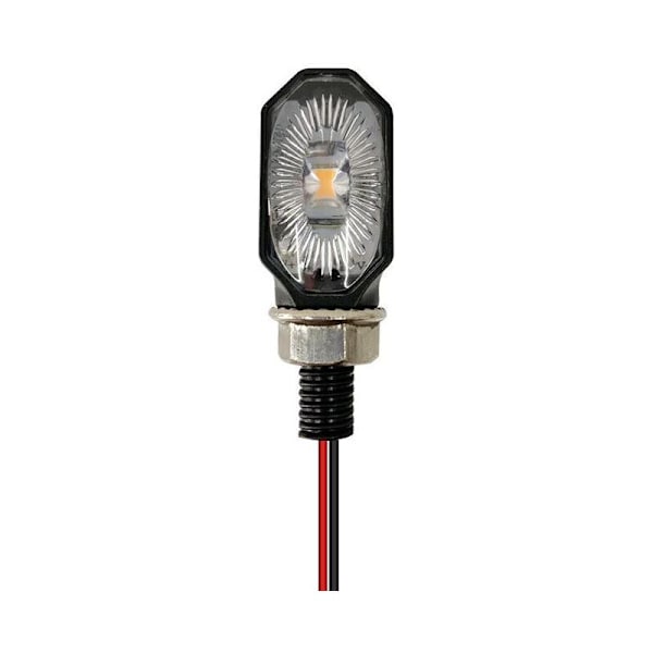 4 stk. - 1 LED Lille Oval Blinklys Motorcykel LED Signal Lys