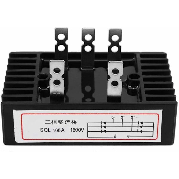 SQL100A 1600V Diode Bridge Trefaset AC Diode Bridge Ensretter til Switching Strøm