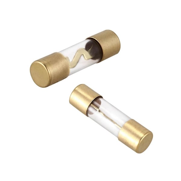 Glassrörssäkringar för bilstereo 60A 38mmx10mm 2st