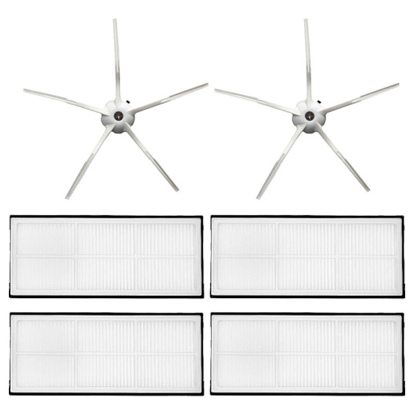 HEPA-filter, Sidoborste för T7 T7Plus S7 Dammsugare Delar Tillbehör