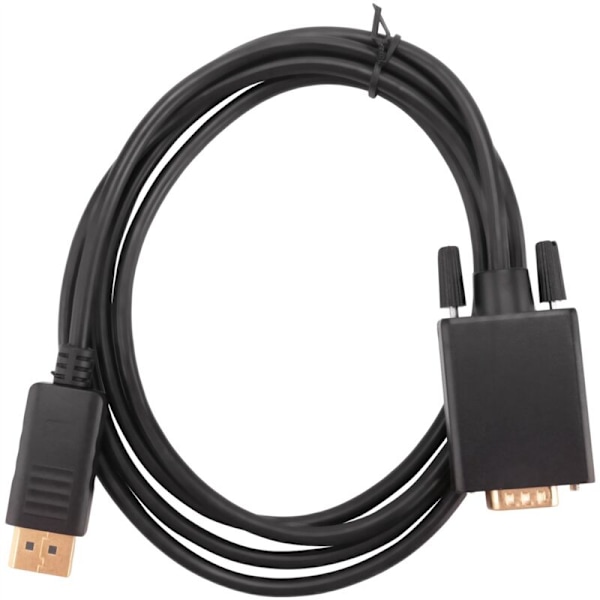 2x VGA-displayportkabel (DP till VGA-kabel) 1,8 meter