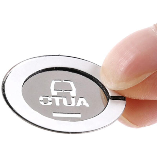 Bilstil til Range Rover Aluminiumlegering Gear Shift Knob Patch Cover Stickers Interiør Tilbehør