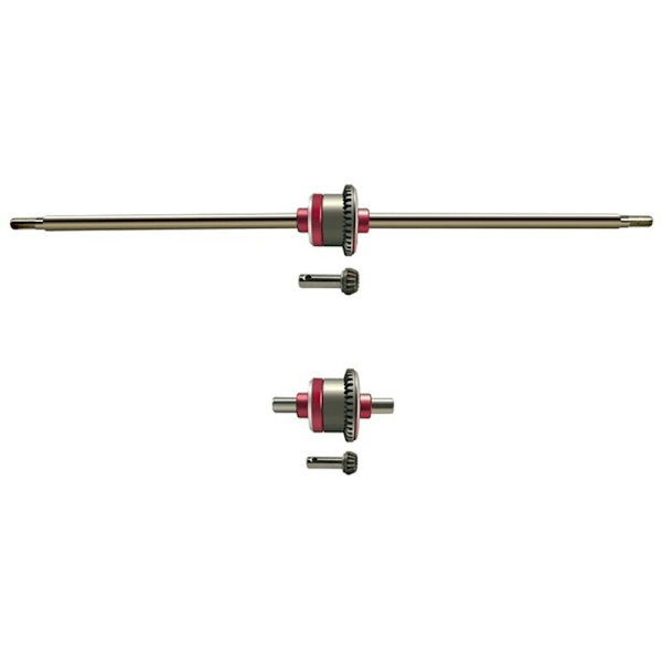Metal Differential ja Takaosa FY01 FY02 FY03 FY04 FY05 FY06 FY07 FY08 1/12 RC-auton päivitysosat Tarvikkeet