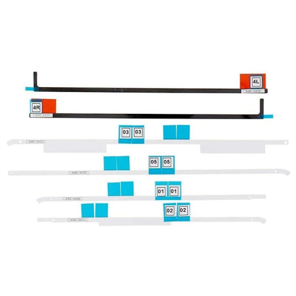 2X avauspyörän kahvatyökalut poista LCD-näytön liima-nauhat A1418 A1719 21 tuumaa