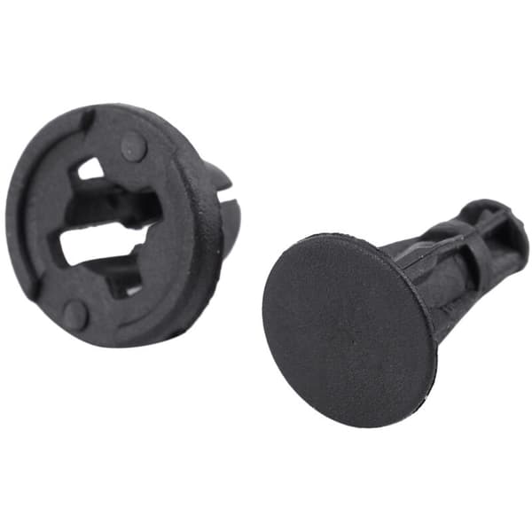 20 stk. sorte plastiknitter, trykknapper 8 x 14 x 16 mm