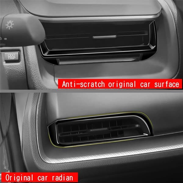 Fiber Dashboard Side Air Outlet Tilbehør til Prius 60 Serie 2022 2023