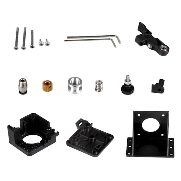 3D-skrivardelar Extruder Komplett Set Hotend 1.75MM Filamentmatare Fäste Tillbehör