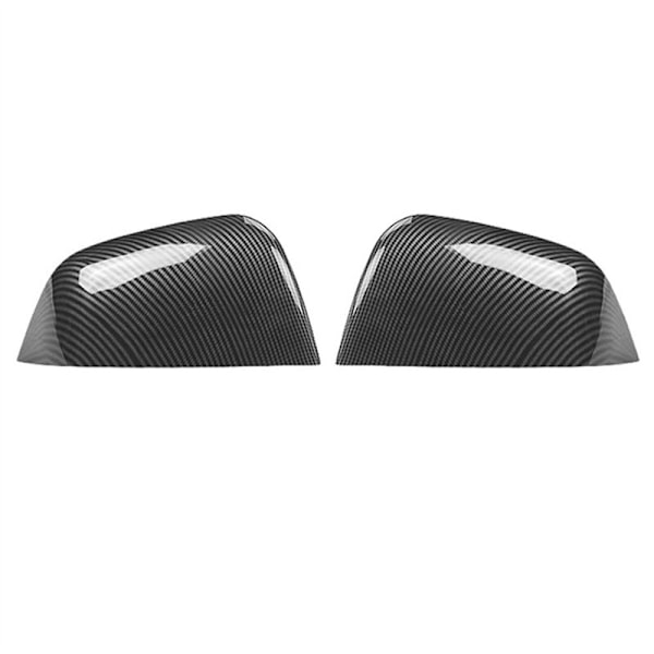 Side Mirror Cover Trim for Model Y 2021 2022 Exterior Accessories, Glossy ABS Fiber