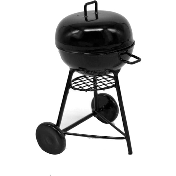 1:10 Skala Grill Miniatyr Prydnader BBQ Verktyg Mini Möbler,A