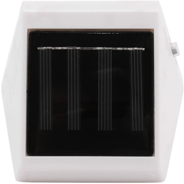 Solcelledrevet hagelampe LED solcellelampe LED IP65 utendørs vegglampe solenergistyring for hage terrassebelysning