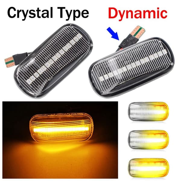 Side Light Flowing Blinklys Auto til Accord -V Fit Jazz