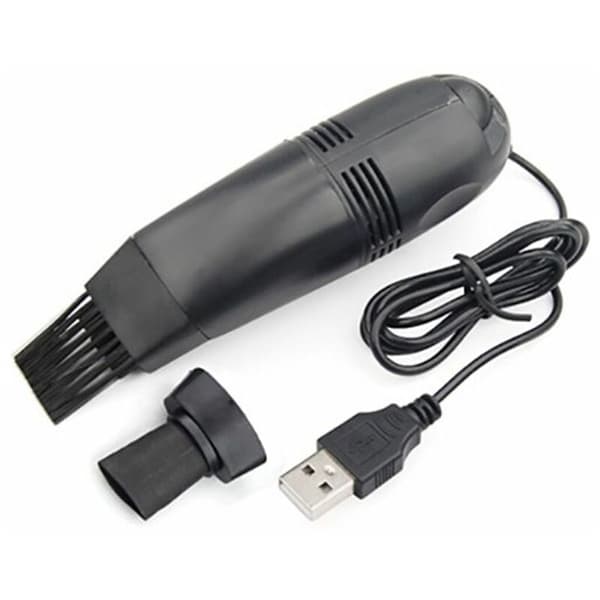 1 sæt mini USB computerrenser støvsuger børste
