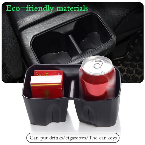 Kopholder til bilens midterkonsol, interiørtilbehør til 2016-2019