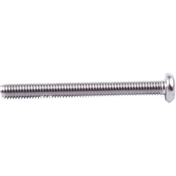 50 kpl M3 x 30 mm pyöreäkantaiset pulttiruuvit hopea