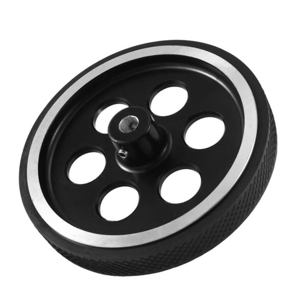360Mmx8MmX15Mm Industriel Aluminium Gummi Måle Encoder Meter Hjul til Industriel Encoder Tilbehør Encoder Hjul