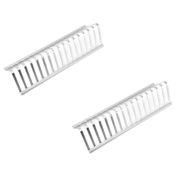 Røykstativ i rustfritt stål for grill, 2 stk.
