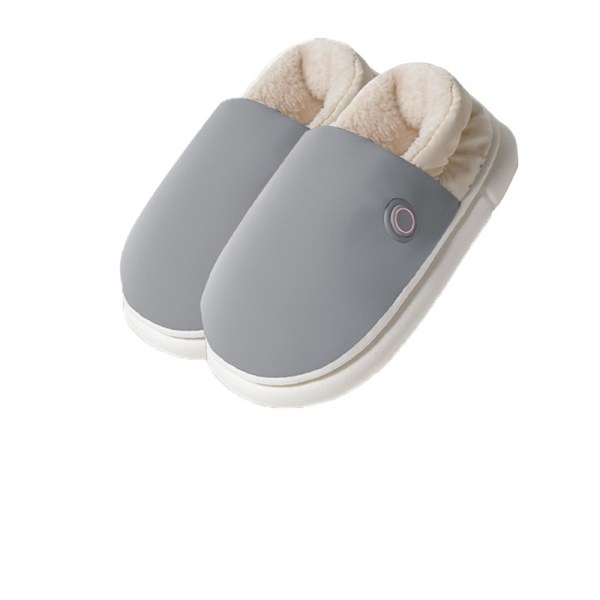 Lämmitys puuvillakengät USB jalanlämmitin sähkölämmitystossut kannettavat lämpimät kengät sähkölämmityskengät