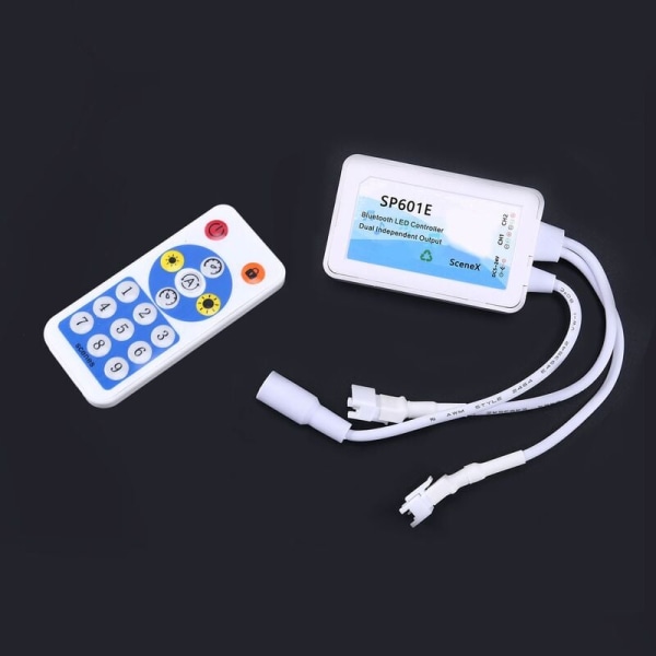 SP601E LED-musikcontroller Bluetooth-musikcontroller Symphony LED-musik Bluetooth-lydkontrol