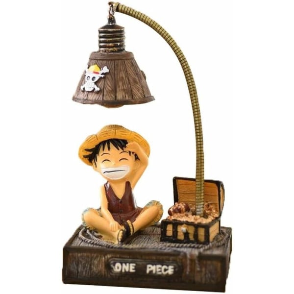 One Piece LED nattbordslampe Skrivebordslampe dekorasjon for barnas soverom eller stue