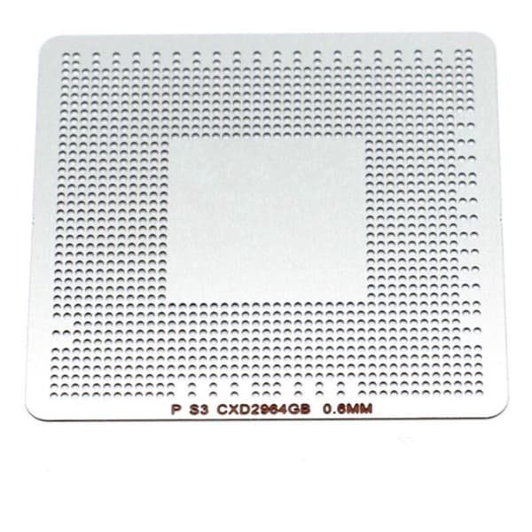 47 st BGA-stenciler + BGA-reballing jig BGA för 360CPU PS3-CPU GPU CXD2949CGB