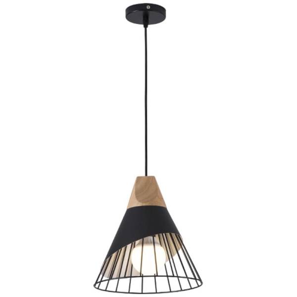 Moderne loftslamper til spisestue, restaurant, loftslampe, belysningsarmaturer i sort