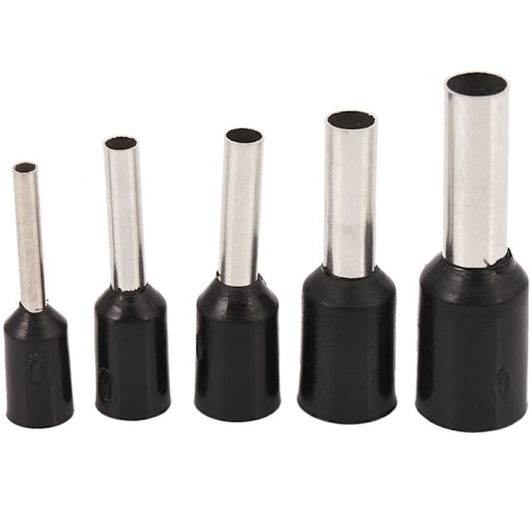 1065 stk/sett 3 farger 22 12AWG kobber crimp-kontakt ledning ende terminal skolisser Cooper ferrules kit sett