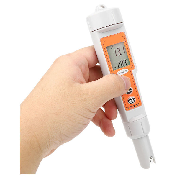 Mini Håndholdt Digital Vandkvalitetstester PH Meter 0.0-14.0PH til Swimmingpool Akvarium