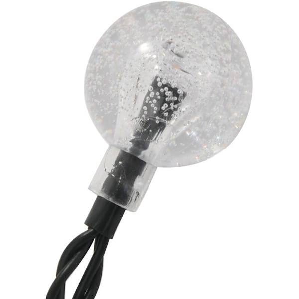 30 LED-kugle LED-ringlys sollampe LED-lyskæde sol-fe-lys julehaveguirlander dekoration til udendørs
