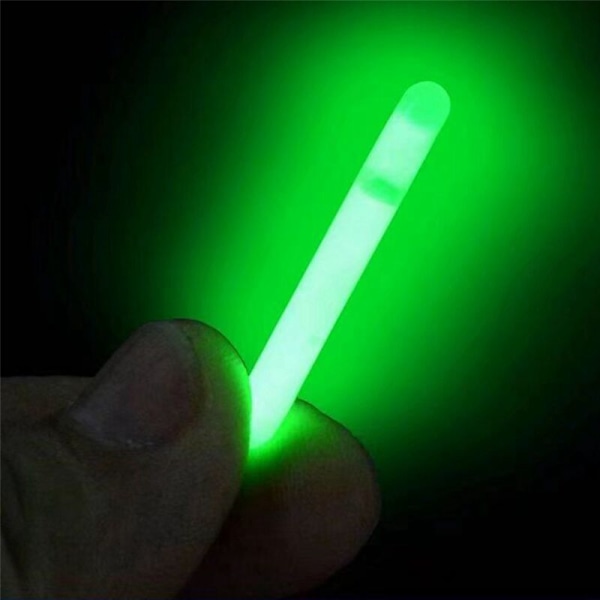 200 stk Fiskeflyte Fluorescerende Stick Lyspinner LED Mørke Pinner Tilbehør 2,2 mm