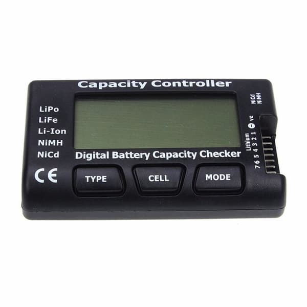 RC CellMeter 7 Cellmeter-7 Digital Batterikapacitets Checker til LiFe-Ion NiMH Nicd med Balanceringsfunktion