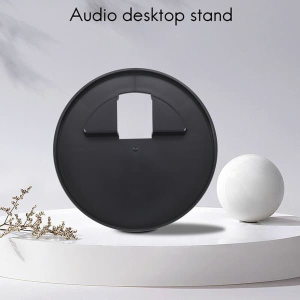 Punch-fri strømledning baseholder til Amazon Echo Show 10, egnet til Echo Show 10 (sort)