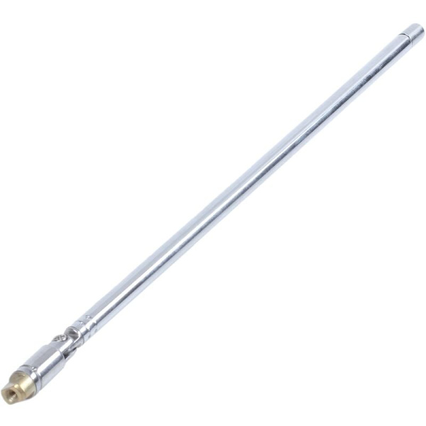 22cm - 100cm 6-osainen hopeinen teleskooppiantenni televisiolle ja DAB-radiolle