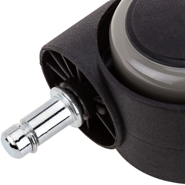 Svänghjul i nylon och PVC utan broms 50 mm M10 grå färg (set om 5)