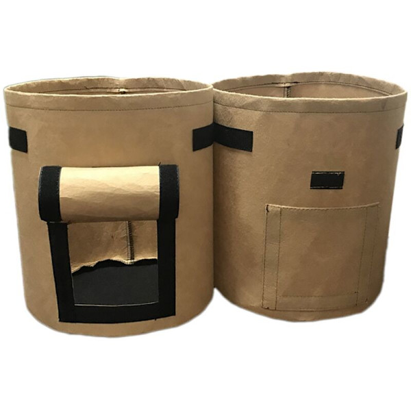 2 stk. 7 gallon filt plante dyrke ikke-vævet stof