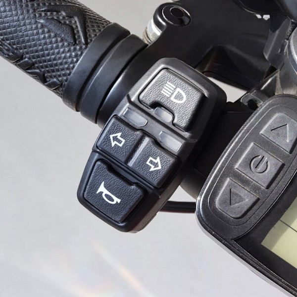 Ebike+ Lysbryter og roterende lysbryter Intelligent elektrisk sykkel DIY-tilbehør, 36V