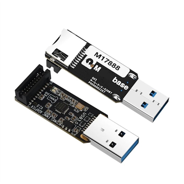 For MKS EmmC-ADAPTER V2 USB 3.0 Kortlæser til EmmC Micro-SD TF Pi SKIPR Modul