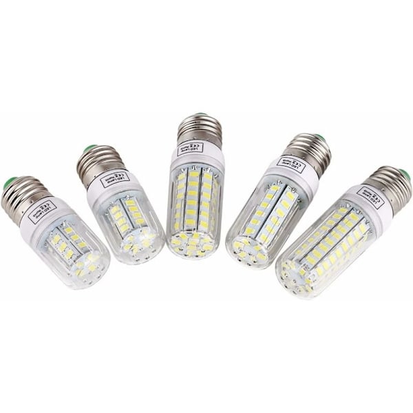 LED Pære, 1 stk. Majslys E27 E14 220V LED SMD 5730 LED Pære 24-165L LUGELIER ALLUX DE LA Bougie